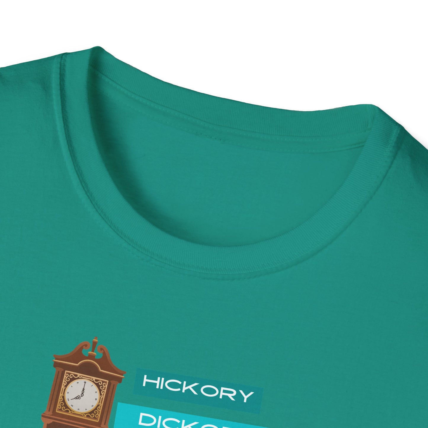 Family Matching-Nursery Rhyme Costume Set-Hickory Dickory Dock -Unisex T-Shirt for Adult