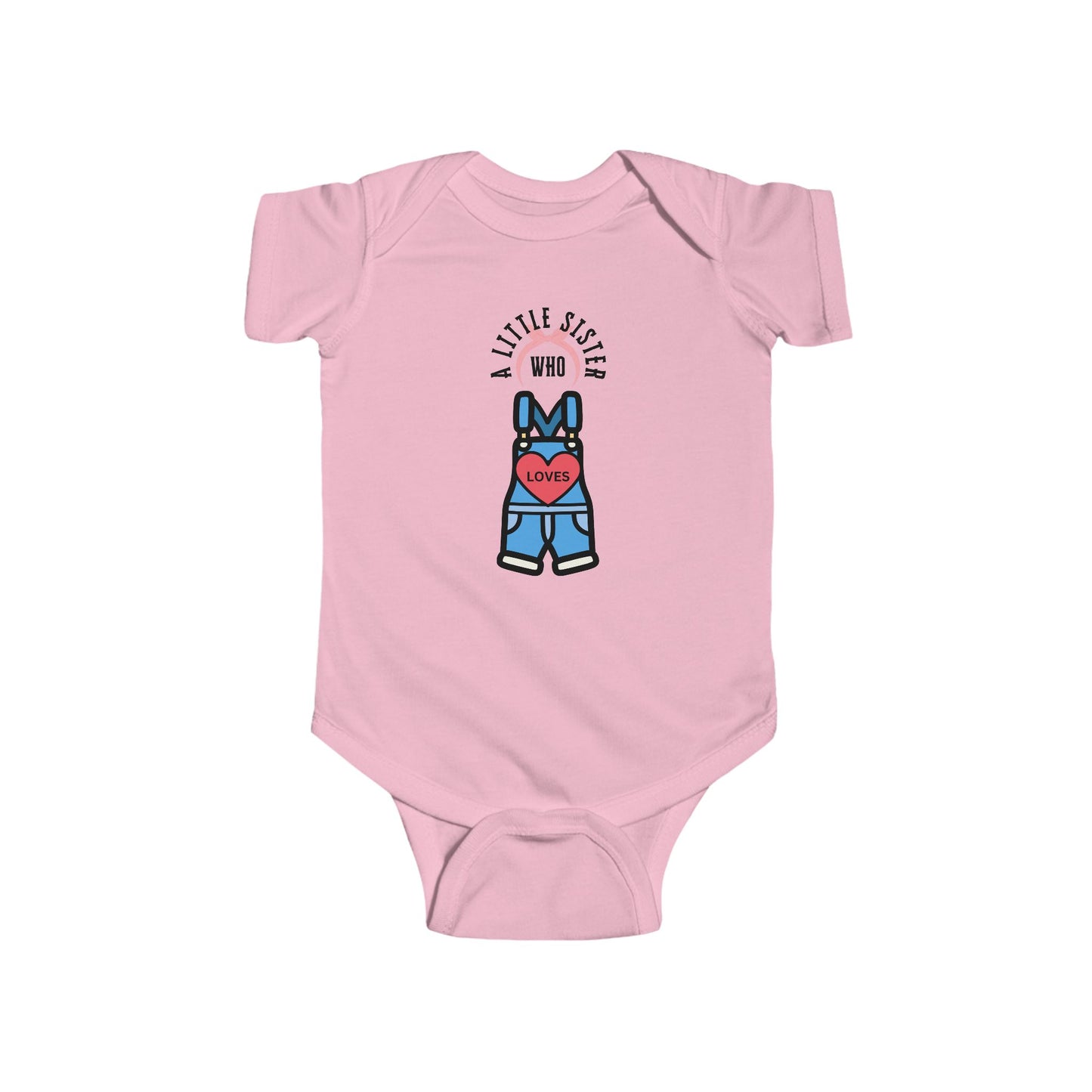 Little Sister Who Loves Ms Rachel- Bodysuit (Ages 0-24 months)
