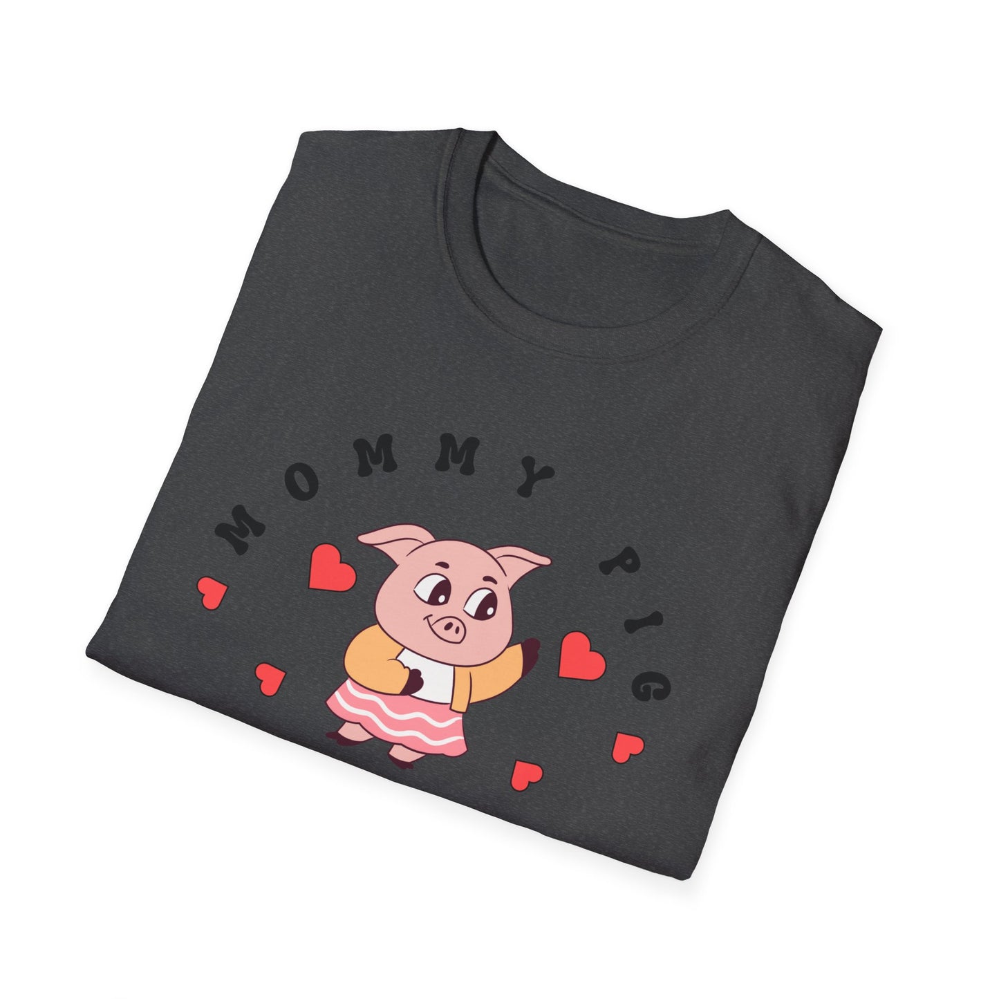 Family Matching- Three Little Pigs- Mommy Pig T-Shirt - for Moms Sizes XS-4XL