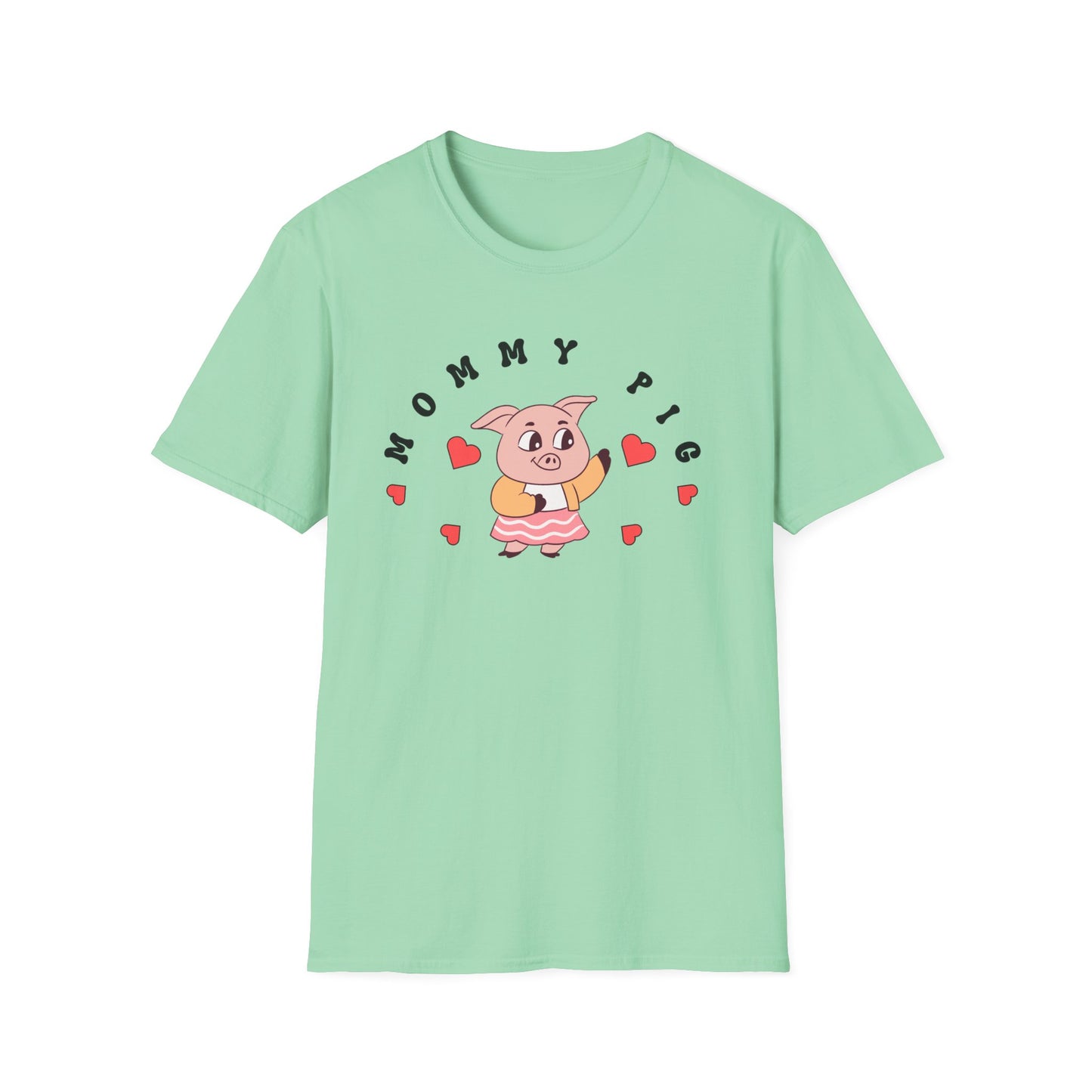 Family Matching- Three Little Pigs- Mommy Pig T-Shirt - for Moms Sizes XS-4XL