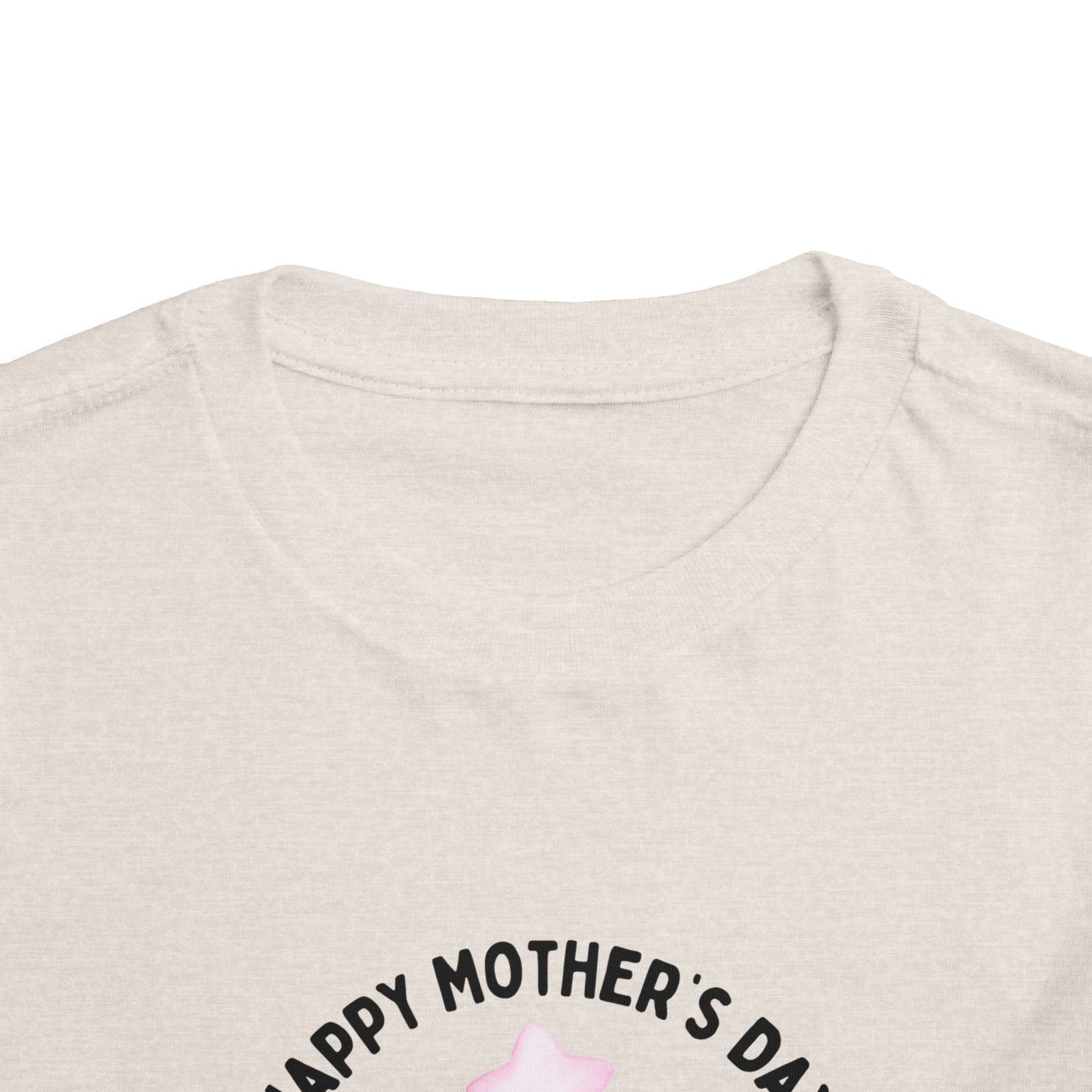 "Happy Mother's Day-I'm a little girl who loves her mama" Toddler T-Shirt