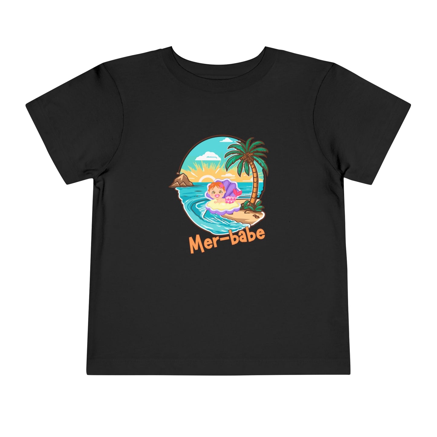 Mermaid themed mom and daughter tees