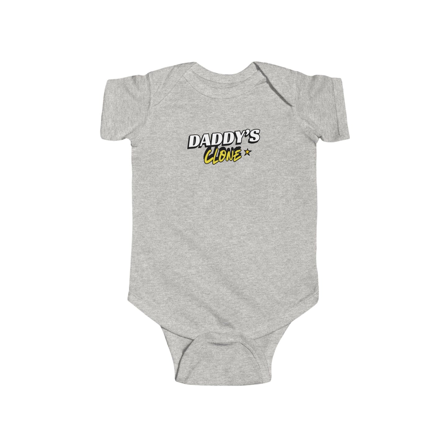 "Daddy's Clone"- Newborn to 2 years old Bodysuit - Cute Baby Gift for New Parents