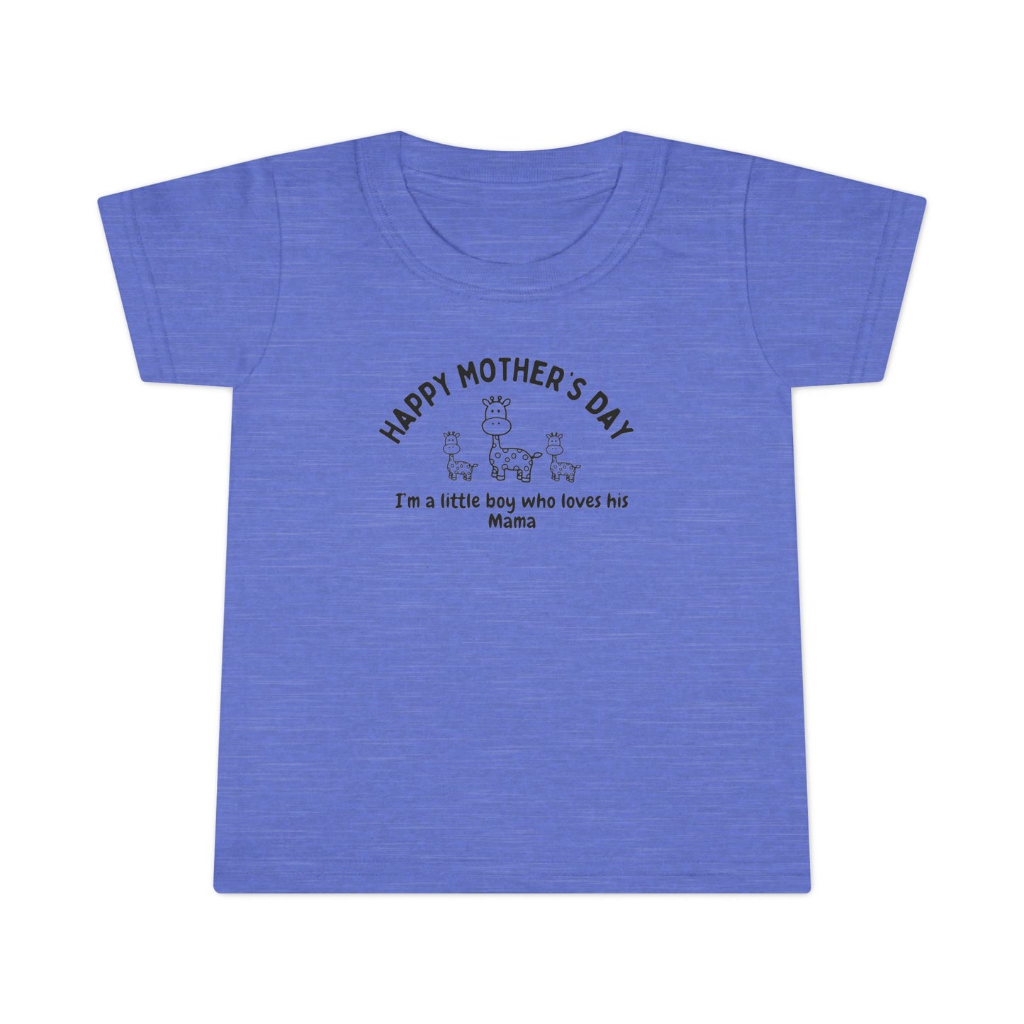 "Happy Mother's Day- I'm a Little Boy Who Loves His Mama" T-Shirt Ages 2-6 Years
