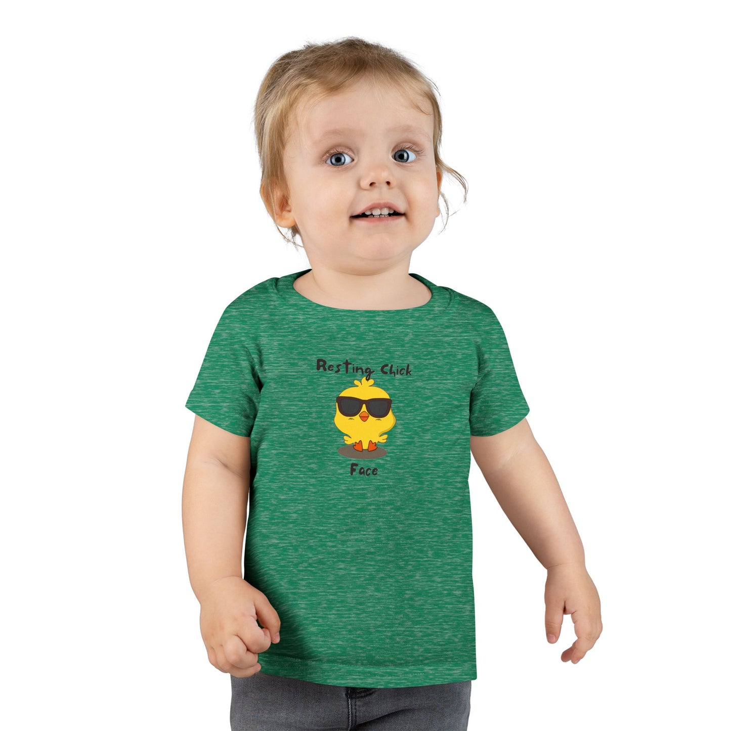 Resting Chick Face- Kids T-Shirt (Age 2-6 Years)