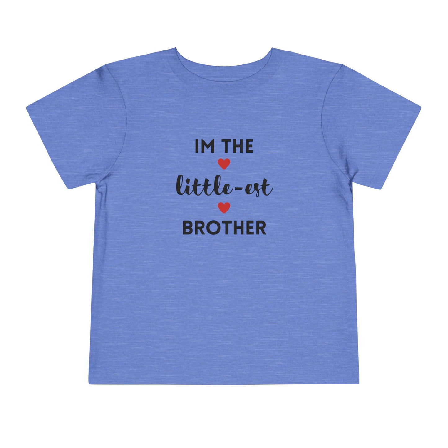I'm the Little-est Brother- Sibling T-Shirt for Family Matching