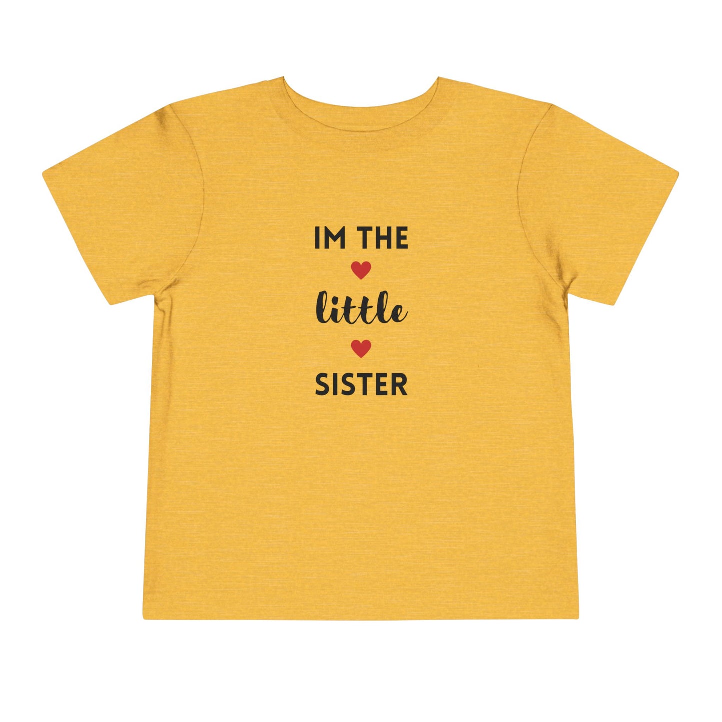 I'm the Little Sister- Sibling T-Shirt for Family Matching