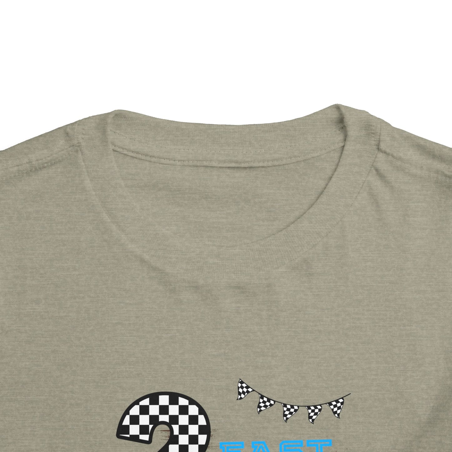 2nd Birthday – 'Too Fast, Too Curious' 2 Year old Party Racing Truck Design