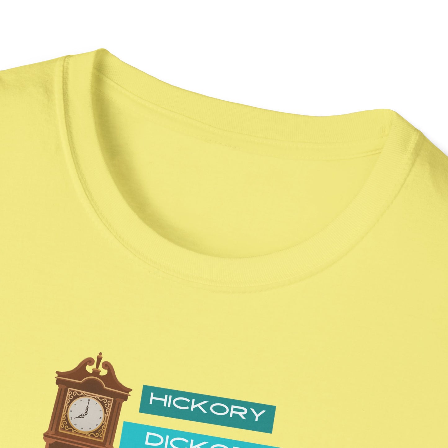 Family Matching-Nursery Rhyme Costume Set-Hickory Dickory Dock -Unisex T-Shirt for Adult