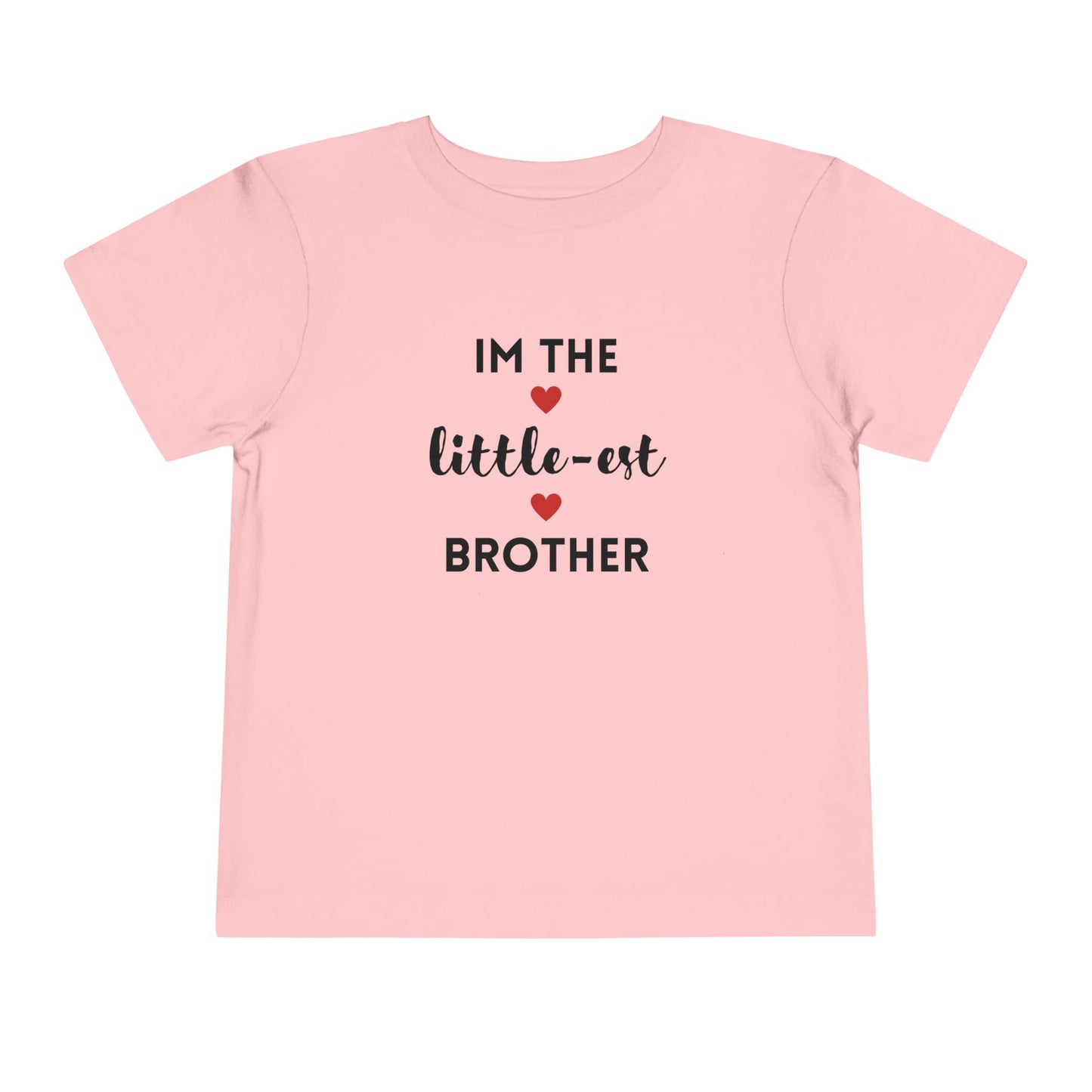I'm the Little-est Brother- Sibling T-Shirt for Family Matching
