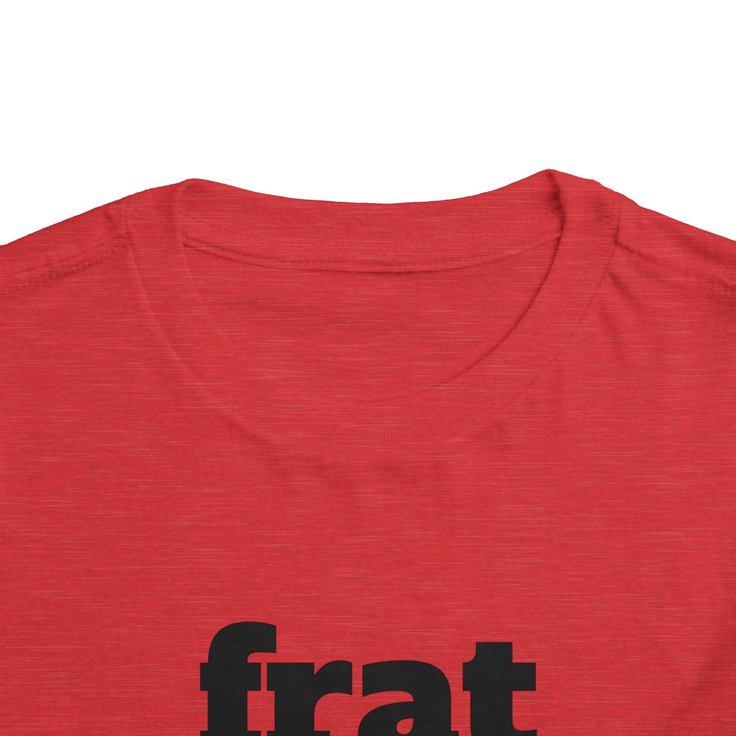 Fraternal Twin- Frat Boy -Toddler Tee — "frat boy" Front & "Time to Party" Back Graphic