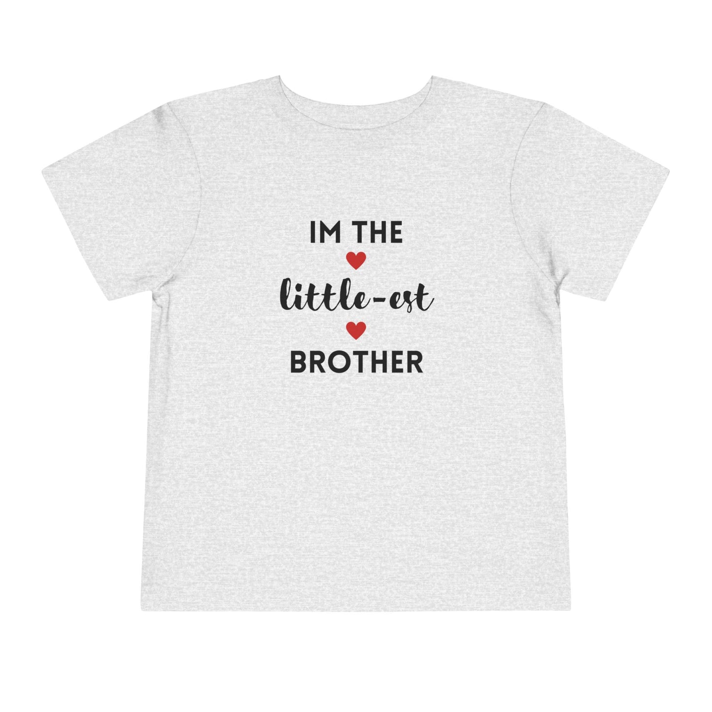 I'm the Little-est Brother- Sibling T-Shirt for Family Matching