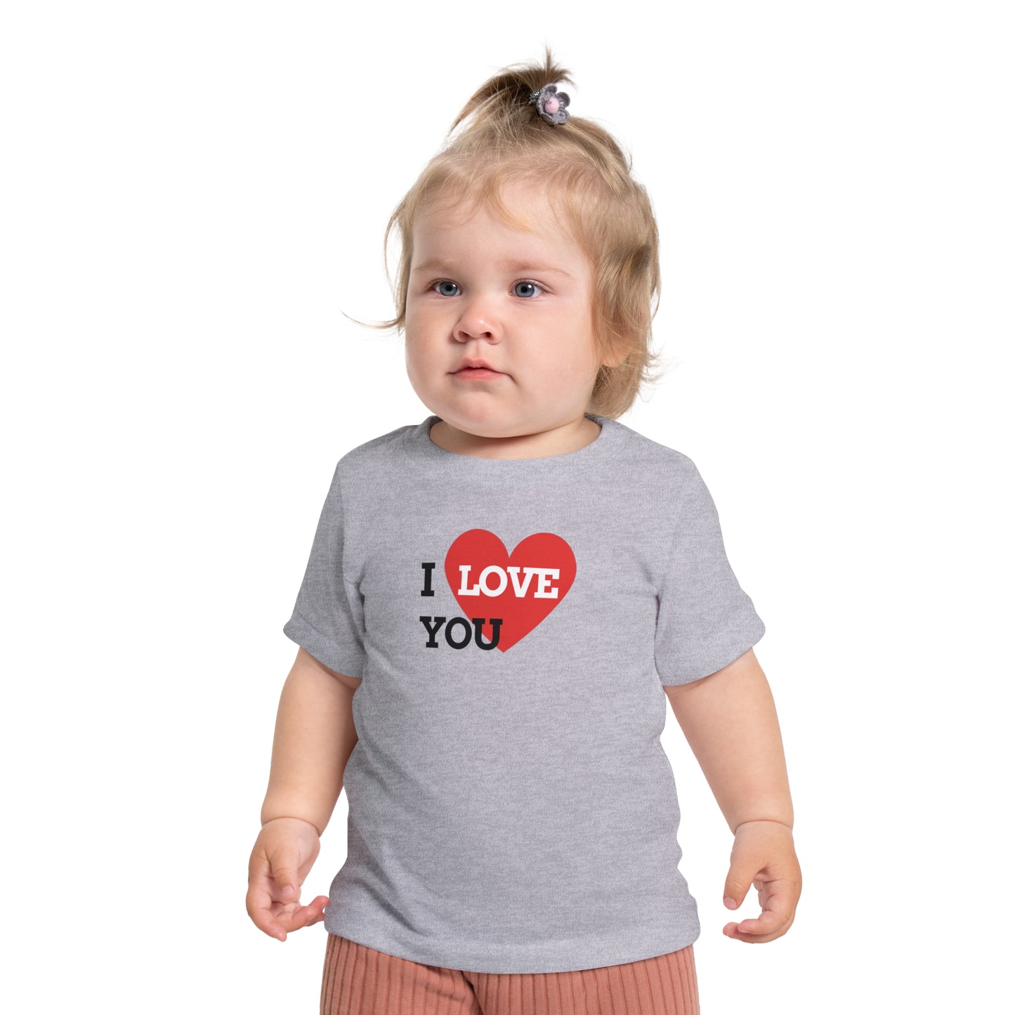 I Love You Baby T-Shirt, Cute Infant Tee, Baby Shower Gift, Toddler Love Shirt, Valentine's Day Kids Apparel
