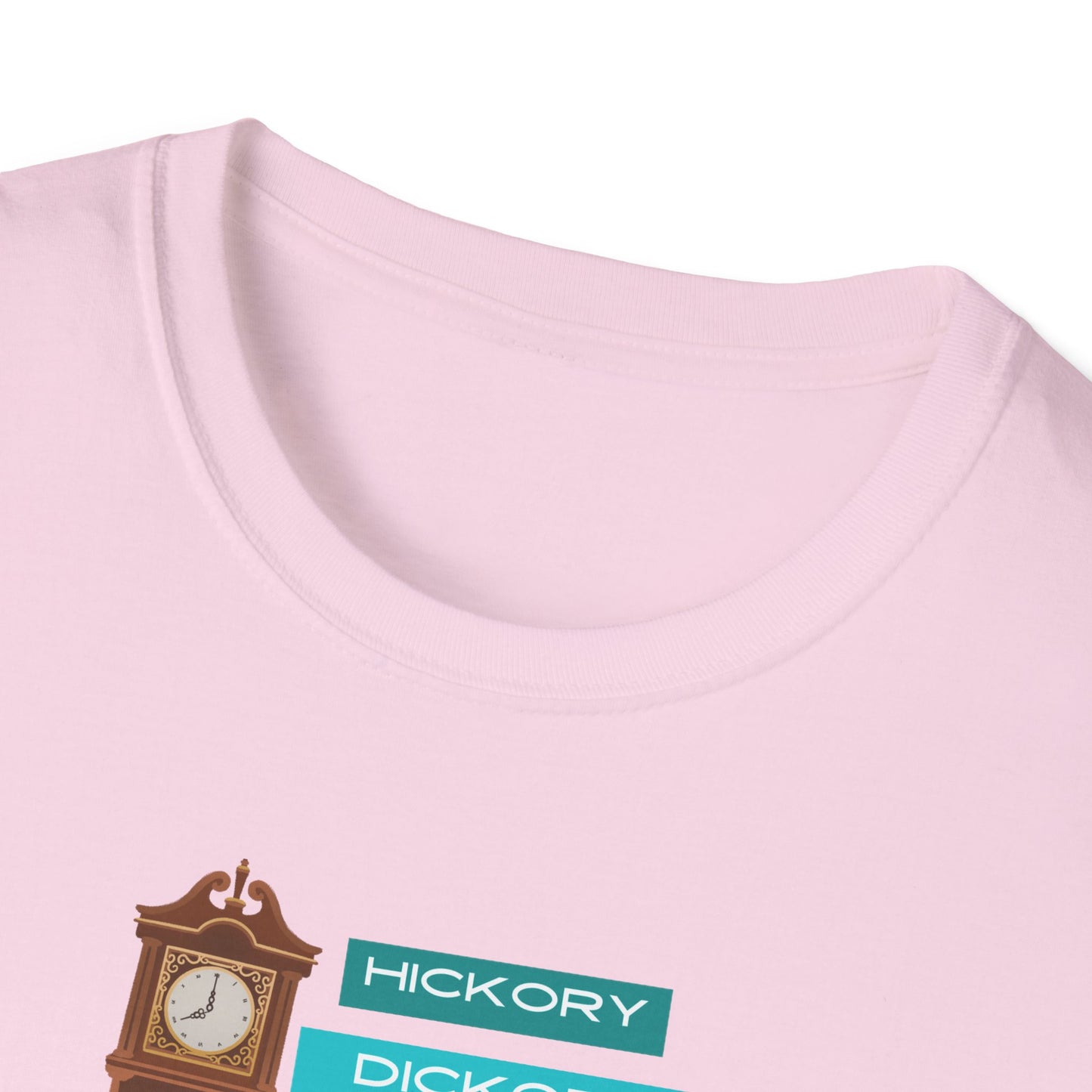 Family Matching-Nursery Rhyme Costume Set-Hickory Dickory Dock -Unisex T-Shirt for Adult