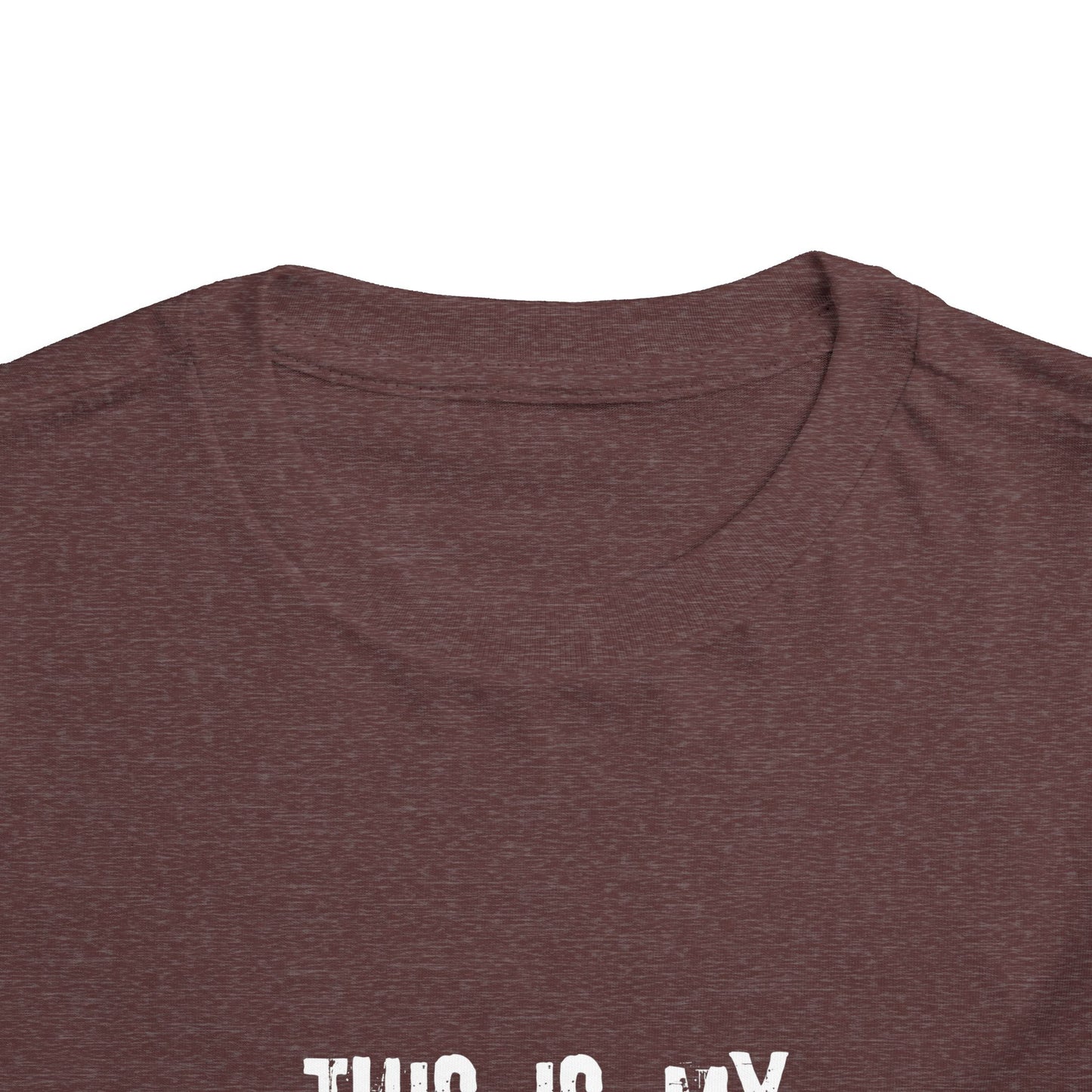 Toddler Tee — "This Is My Messy Shirt" Funny Kids Shirt