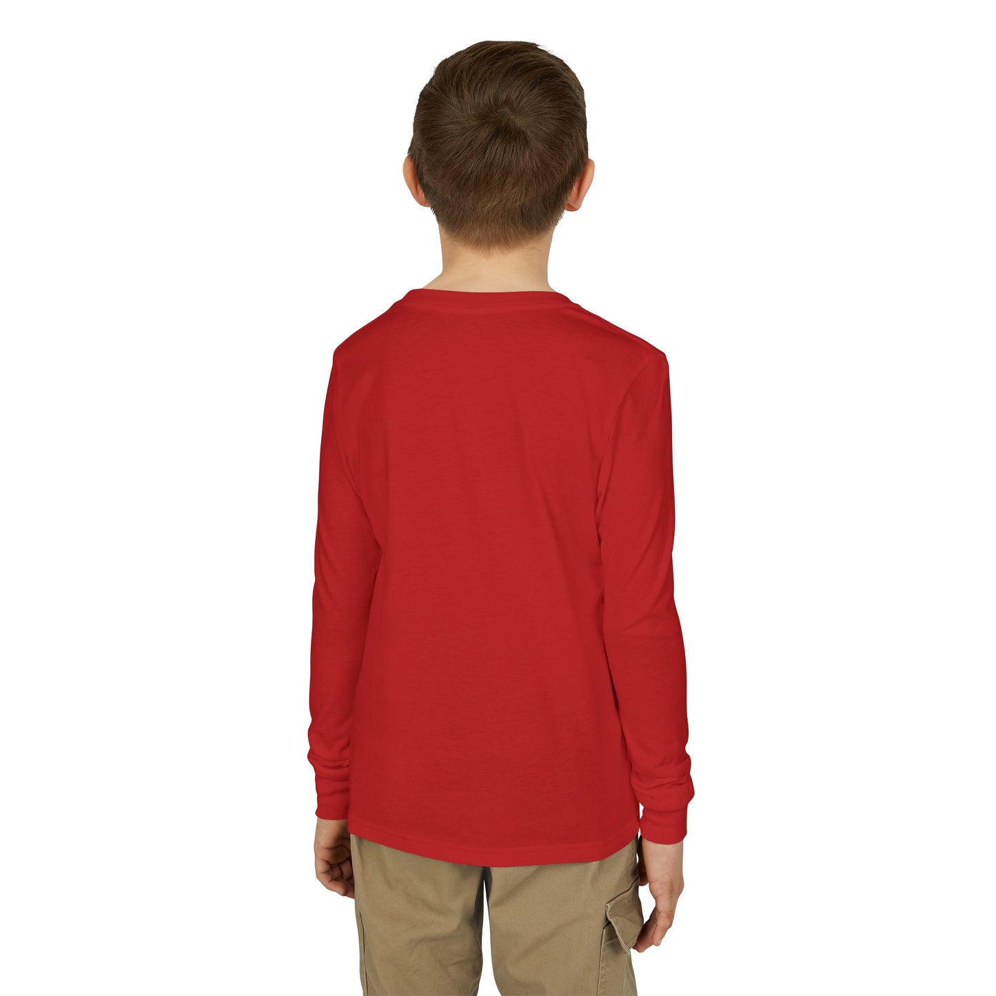 Youth Long Sleeve Tee — 'Trick or Triplets?' Ghosts Halloween Shirt