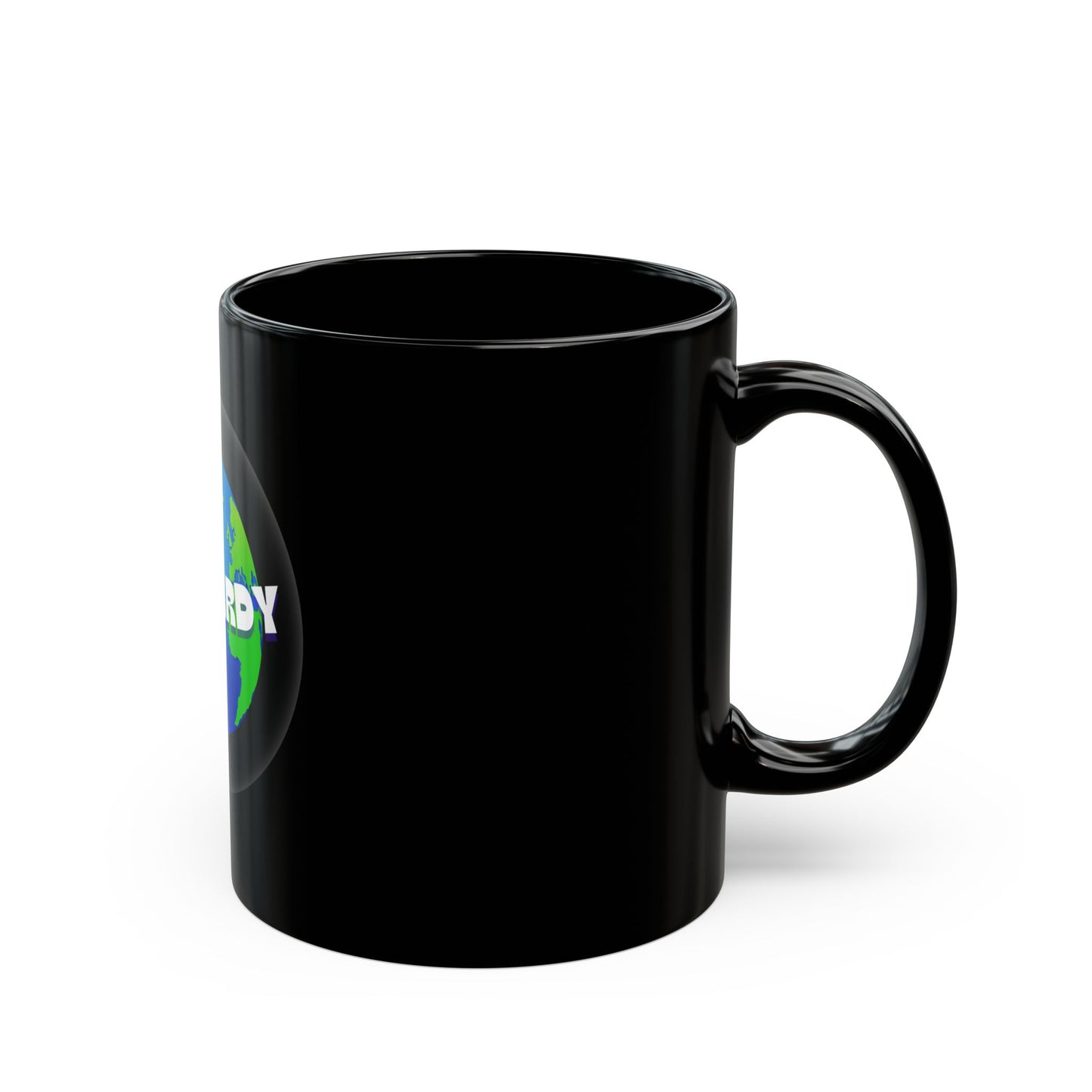 Jeopardy! Themed Black Coffee Mug - Trivia Lover Gift