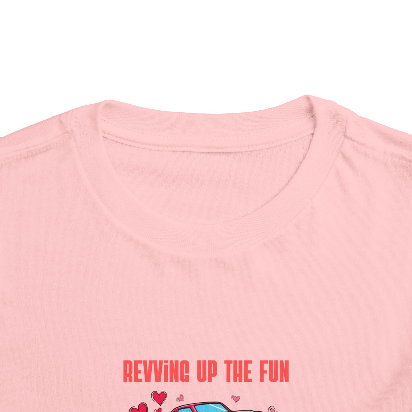 Valentine Monster Truck Toddler Tee — "Revving Up the Fun This Valentine’s Day"