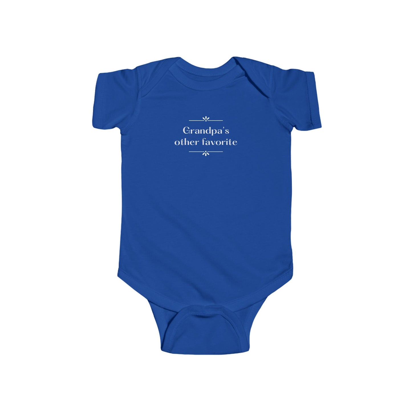 "Grandpa's Other Favorite" Baby Bodysuit, Cute Baby Apparel for Newborns to 2 Years