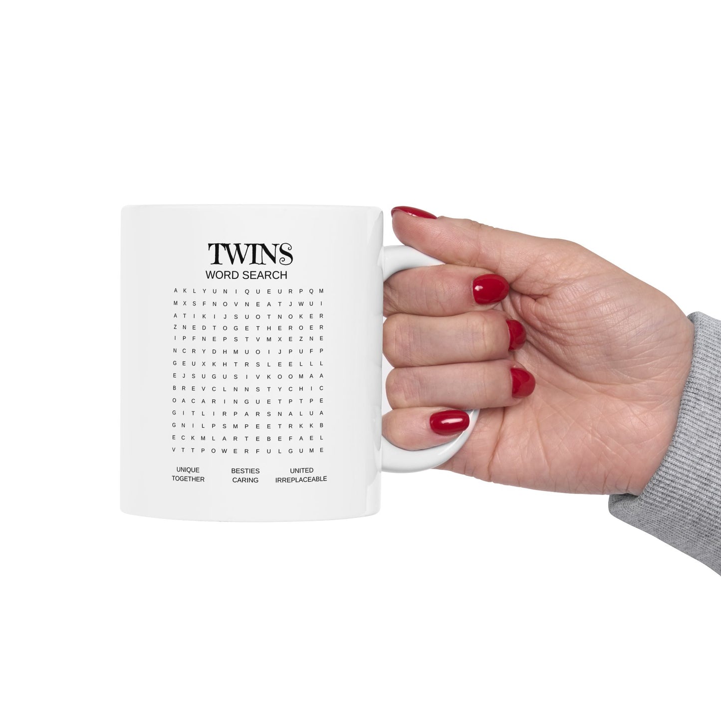 Twin Word Search Design