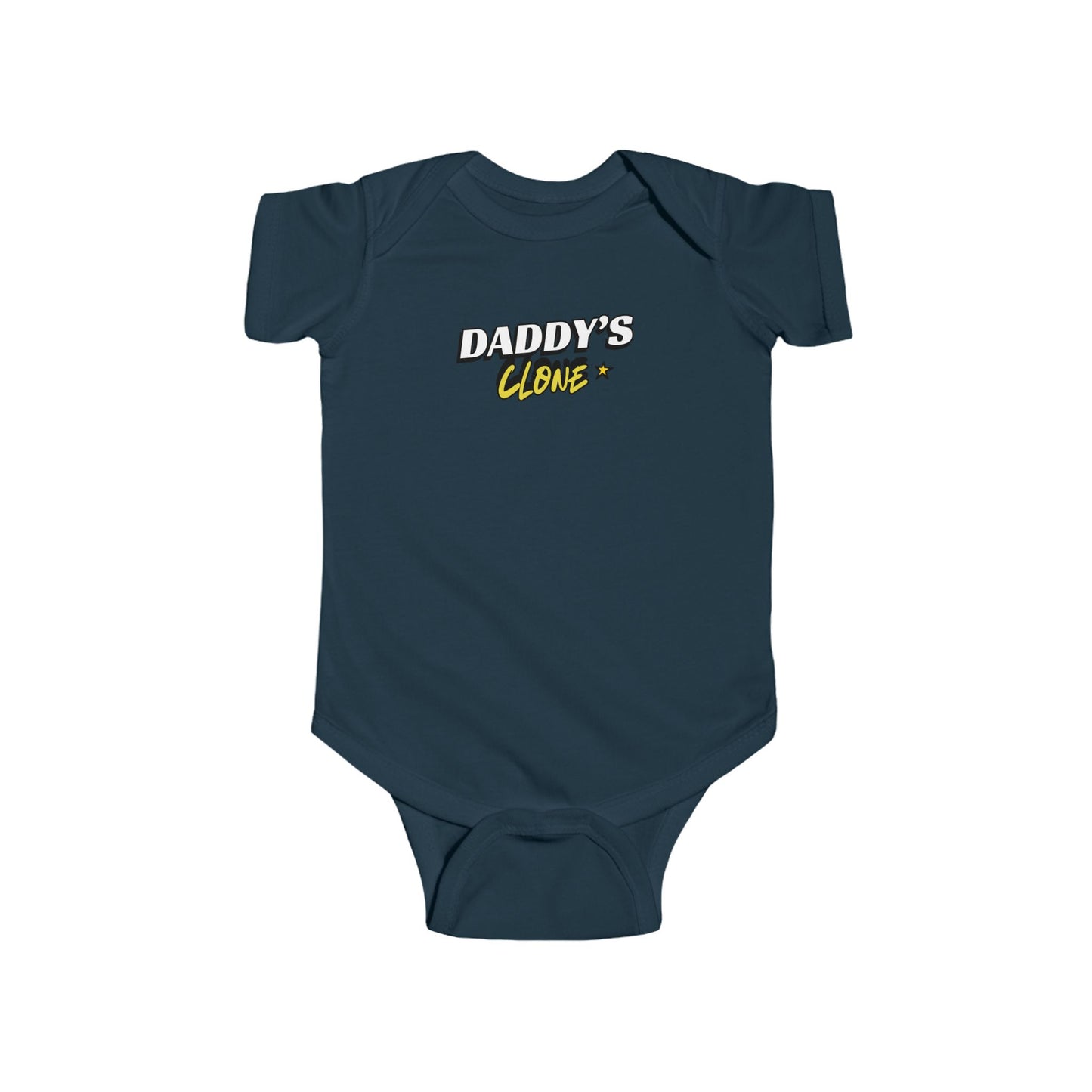 "Daddy's Clone"- Newborn to 2 years old Bodysuit - Cute Baby Gift for New Parents