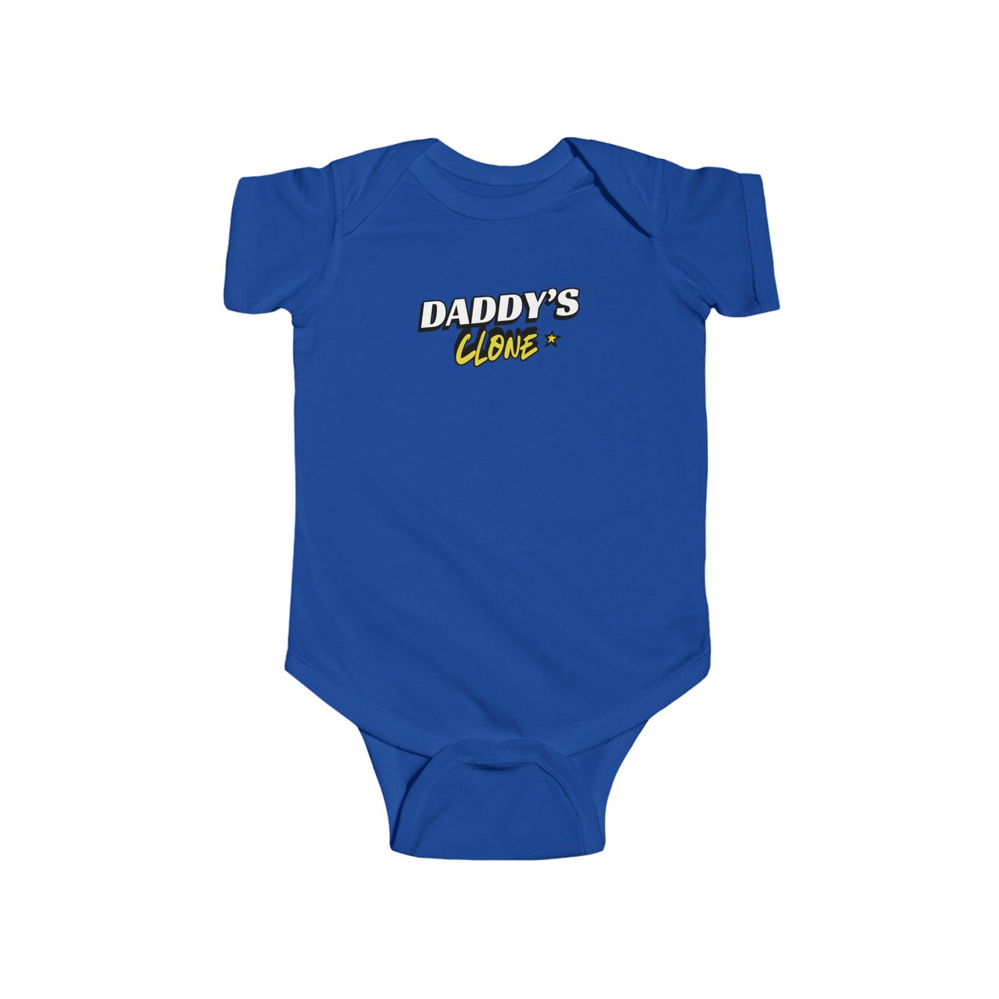 "Daddy's Clone"- Newborn to 2 years old Bodysuit - Cute Baby Gift for New Parents