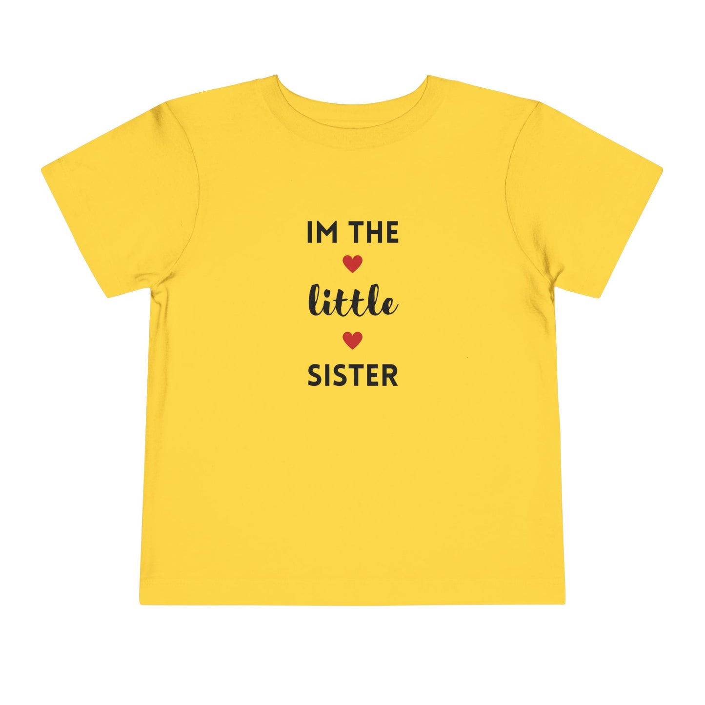 I'm the Little Sister- Sibling T-Shirt for Family Matching