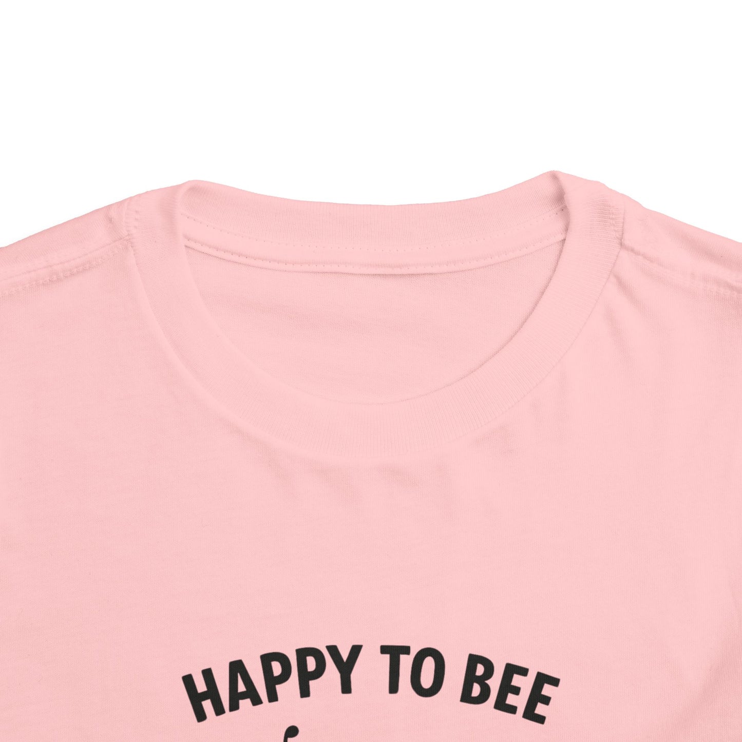 Happy To Bee A Twin Toddler Tee — Cute Bee Twins Shirt for Siblings
