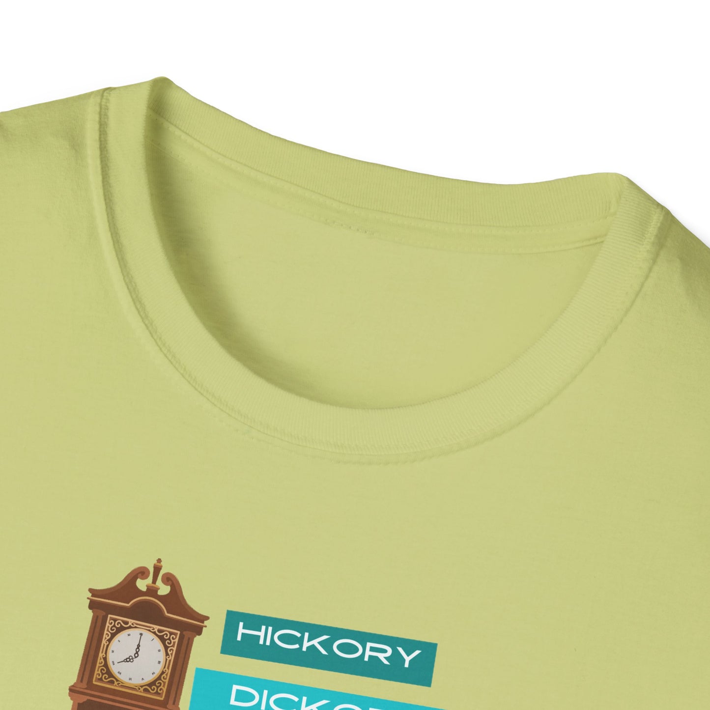 Family Matching-Nursery Rhyme Costume Set-Hickory Dickory Dock -Unisex T-Shirt for Adult