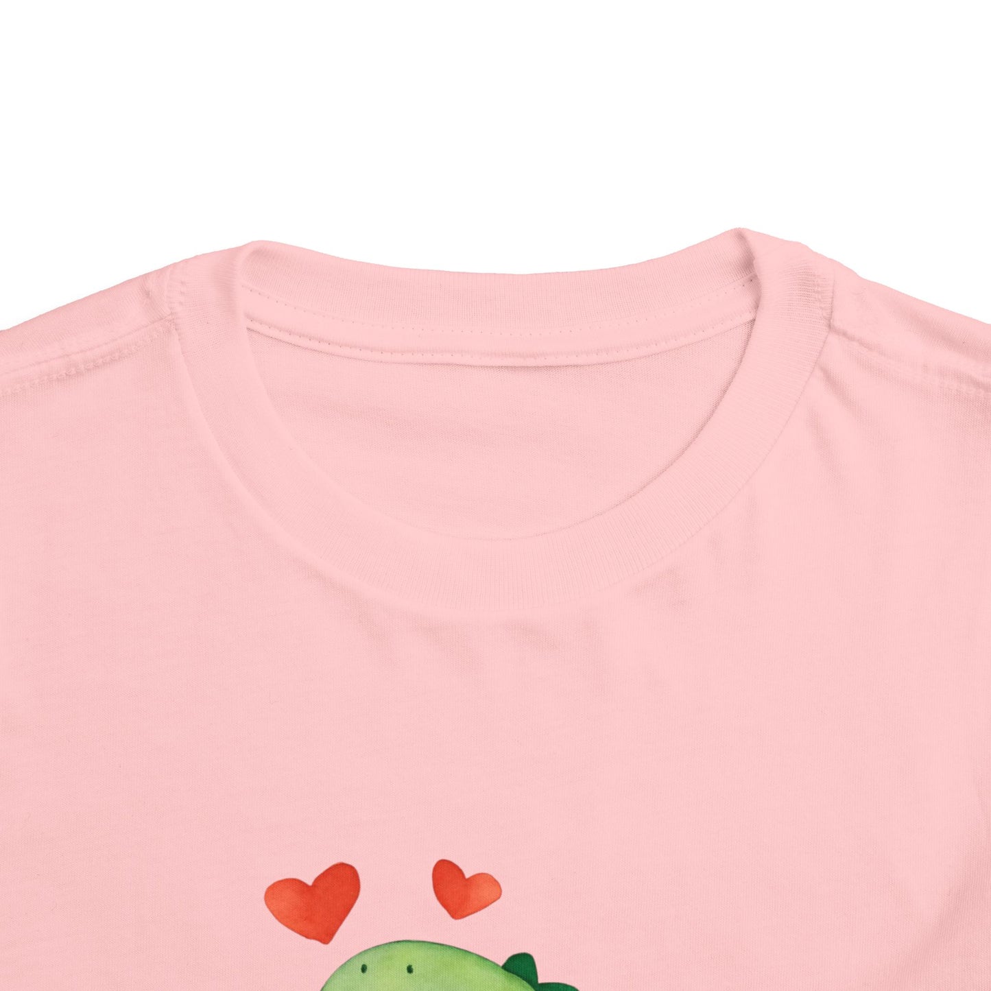 Toddler Tee — Cute Dinosaur "Roses Are Red" Valentine Shirt