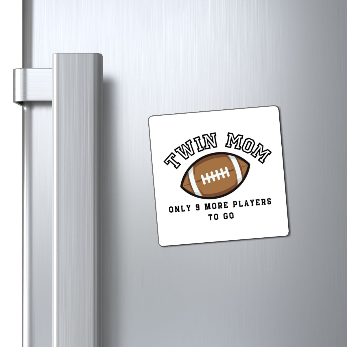 Twin Mom- American Football- Gift Magnet