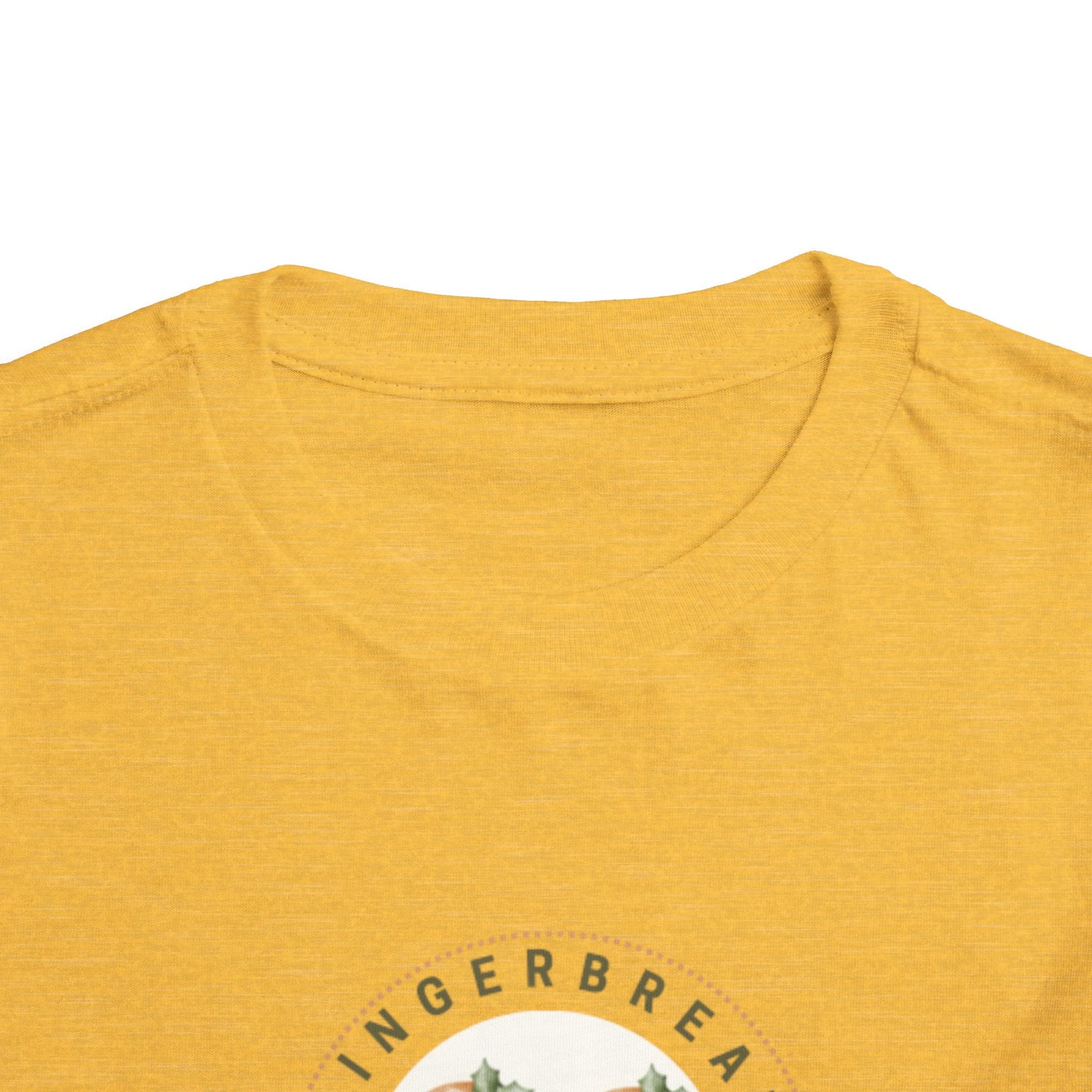 Gingerbread Twin Girls Toddler Tee