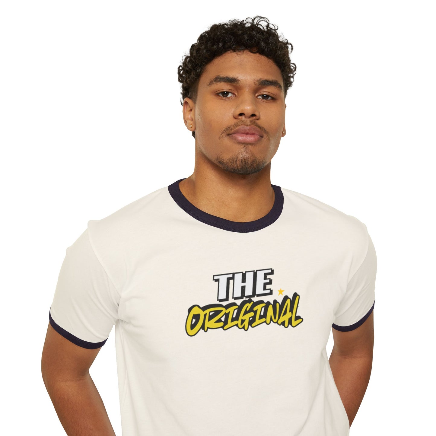 'The Original' Unisex- Retro Style-Cotton Ringer T-Shirt