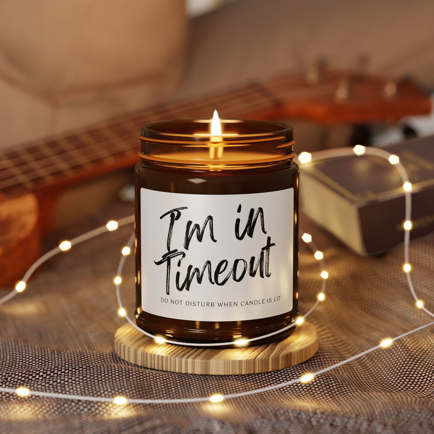 I'm in Timeout -Candle Relaxation & Self-Care Gift