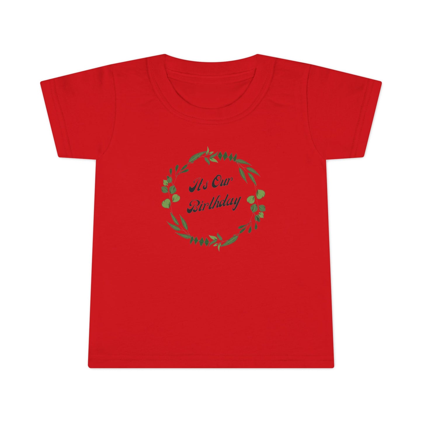 "It's Our Birthday" Unisex Birthday T-Shirt - Ages 2-6 years)