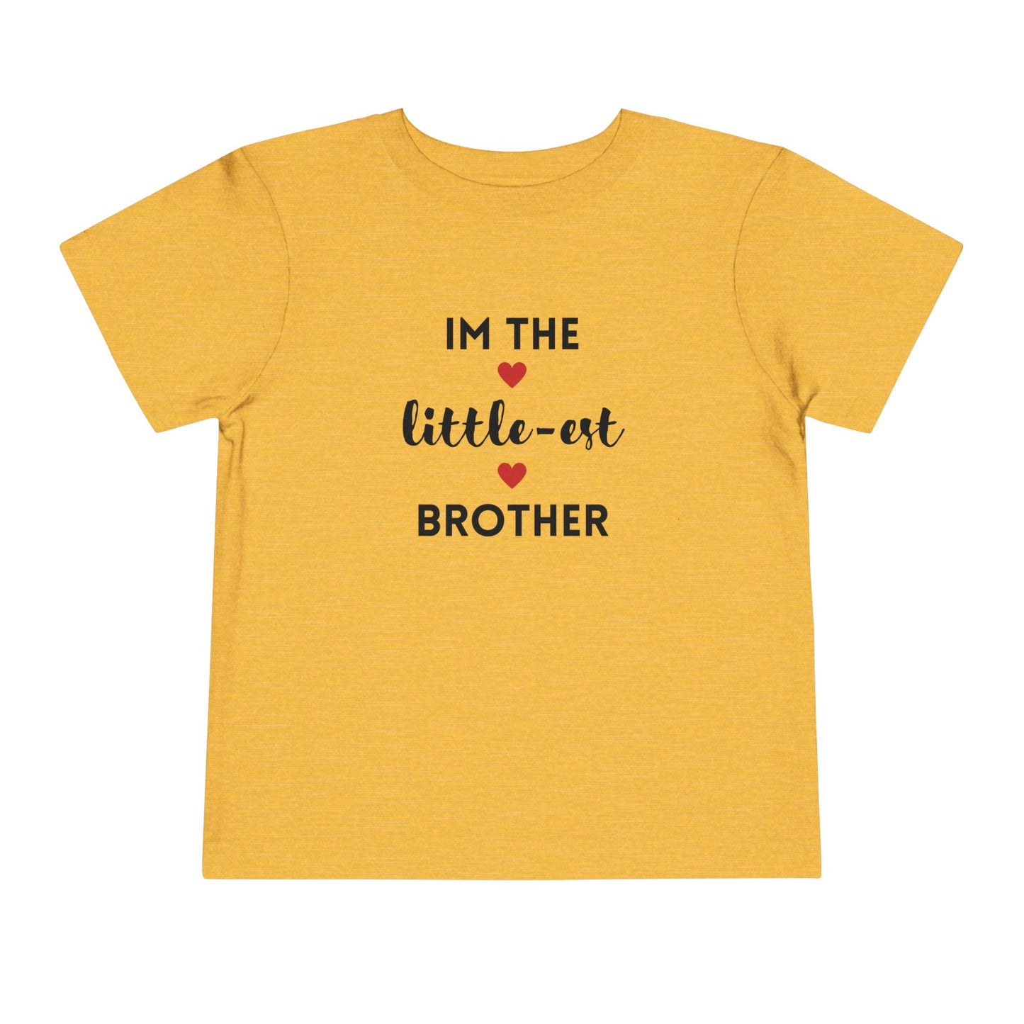 I'm the Little-est Brother- Sibling T-Shirt for Family Matching
