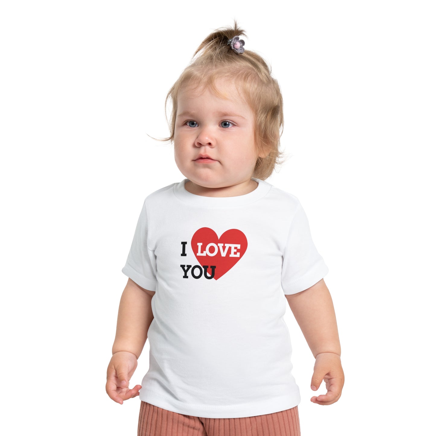 I Love You Baby T-Shirt, Cute Infant Tee, Baby Shower Gift, Toddler Love Shirt, Valentine's Day Kids Apparel