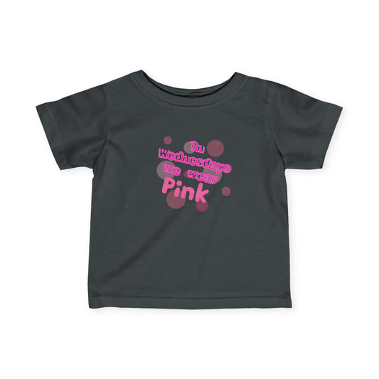 Mean Girls Inspired Infant Tee, Baby Pink T-Shirt, Cute Toddler Clothing, Mom and daughter matching