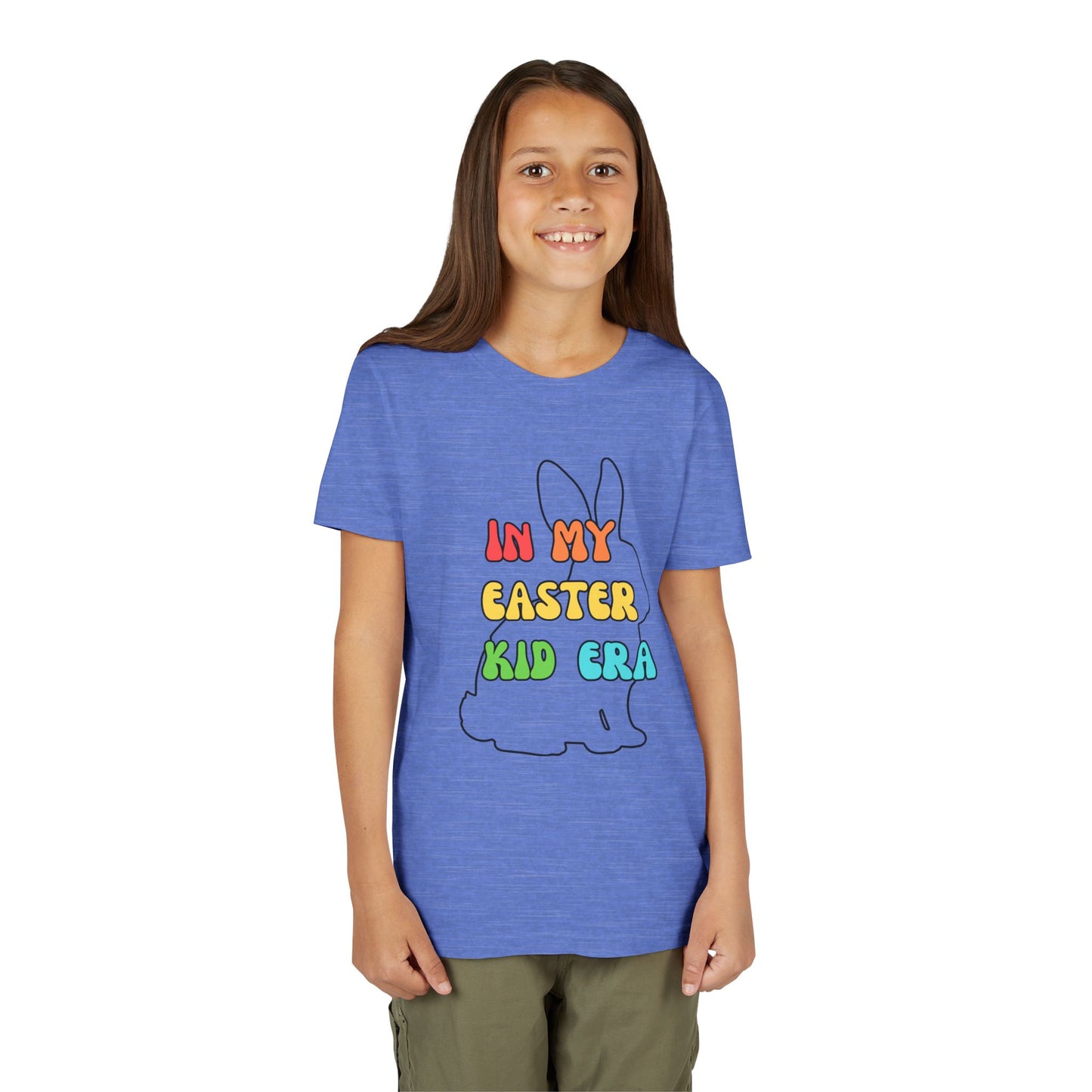 Youth Easter T-Shirt — "In My Easter Kid Era" Bunny Graphic