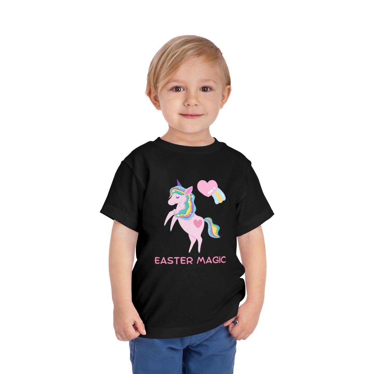 Easter Girl Magic Unicorn Toddler and Infant Tee