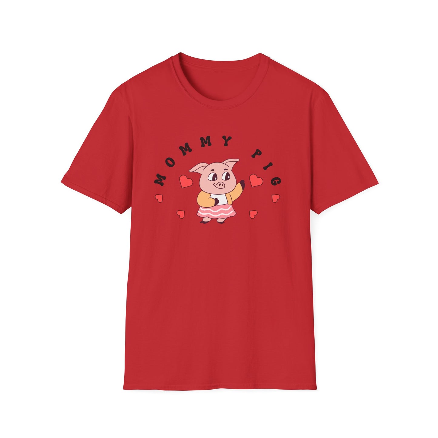 Family Matching- Three Little Pigs- Mommy Pig T-Shirt - for Moms Sizes XS-4XL
