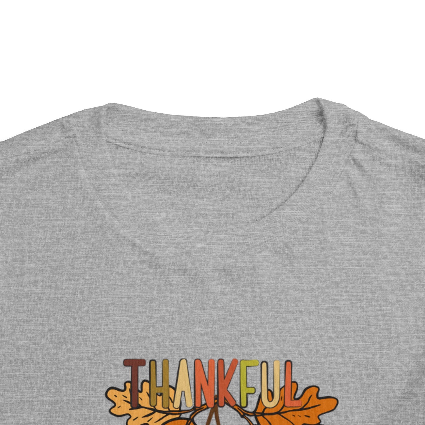 Thankful for My Twin Toddler Tee — Fall Acorn & Leaves Thanksgiving Shirt