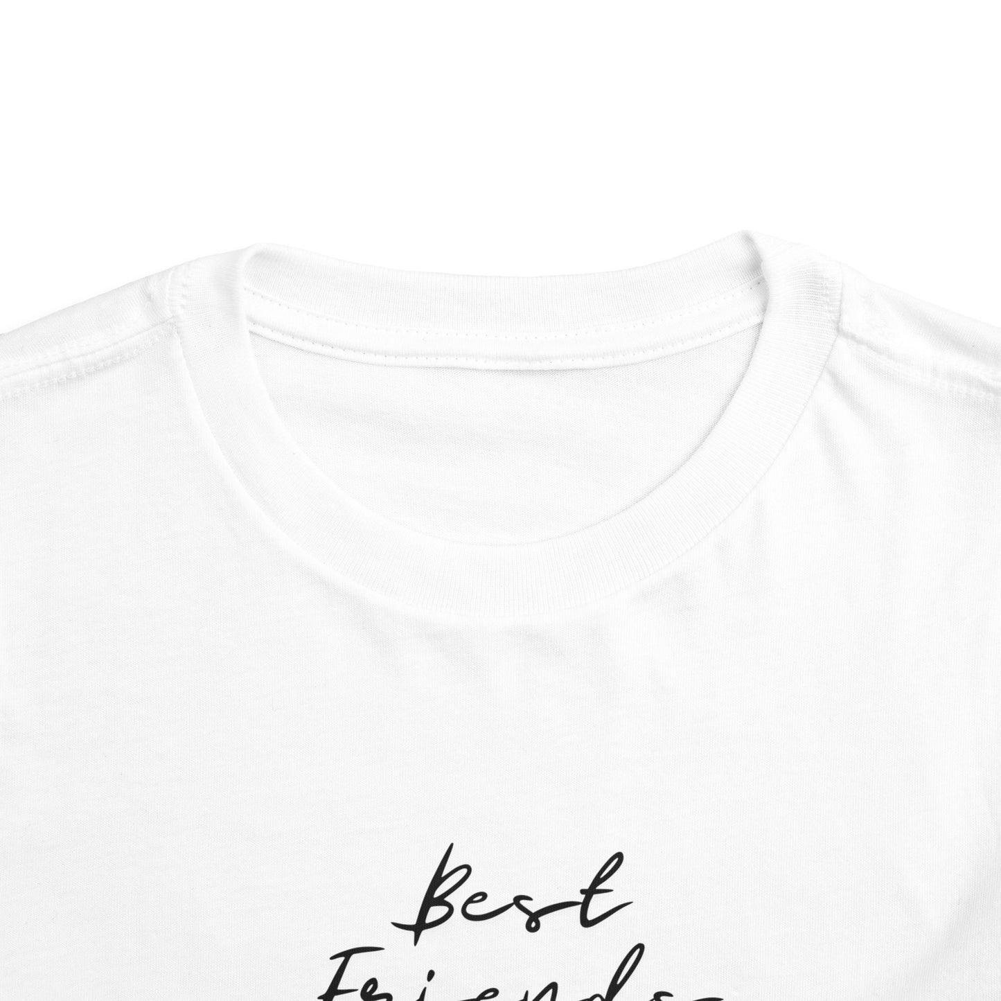 Toddler and Infant Tee — "Best Friends" Bunny Graphic Short Sleeve