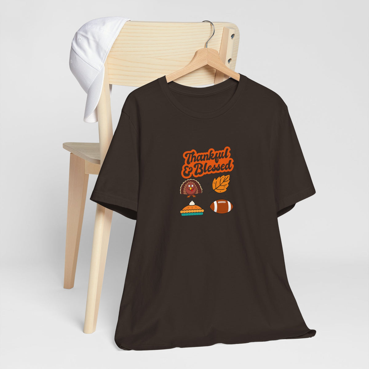 Thankful & Blessed Thanksgiving T-Shirt