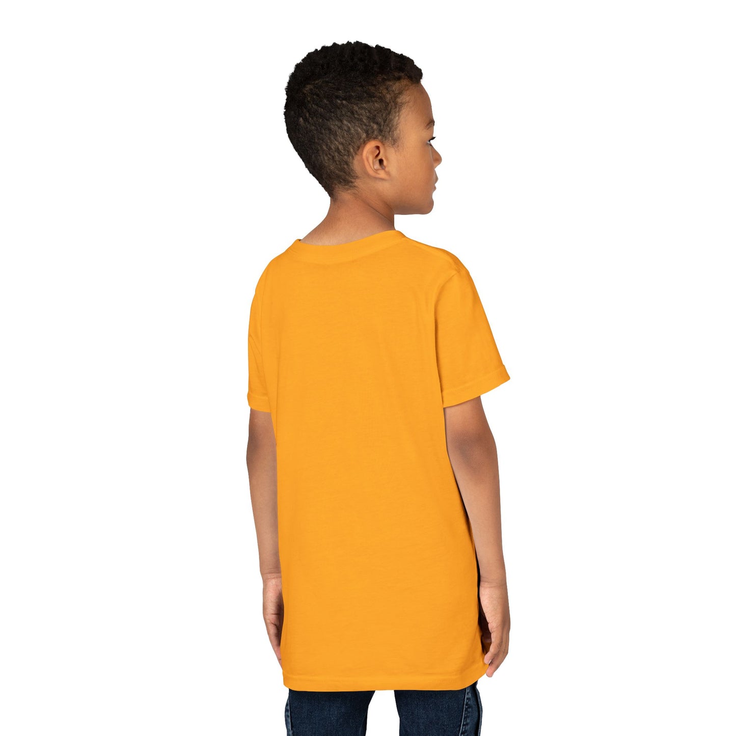 Youth Tee — "Future President" Patriotic Kids T-Shirt with Tie & Flag Design