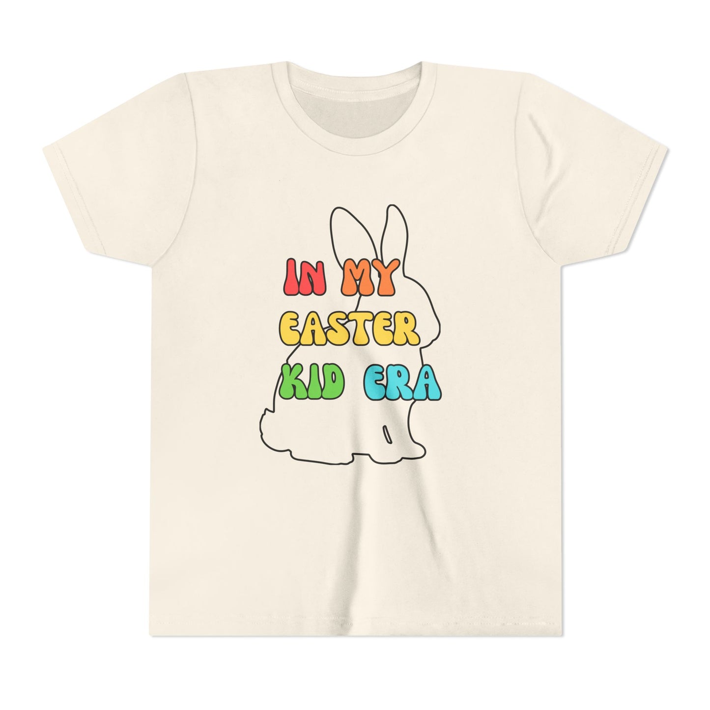 Youth Easter T-Shirt — "In My Easter Kid Era" Bunny Graphic