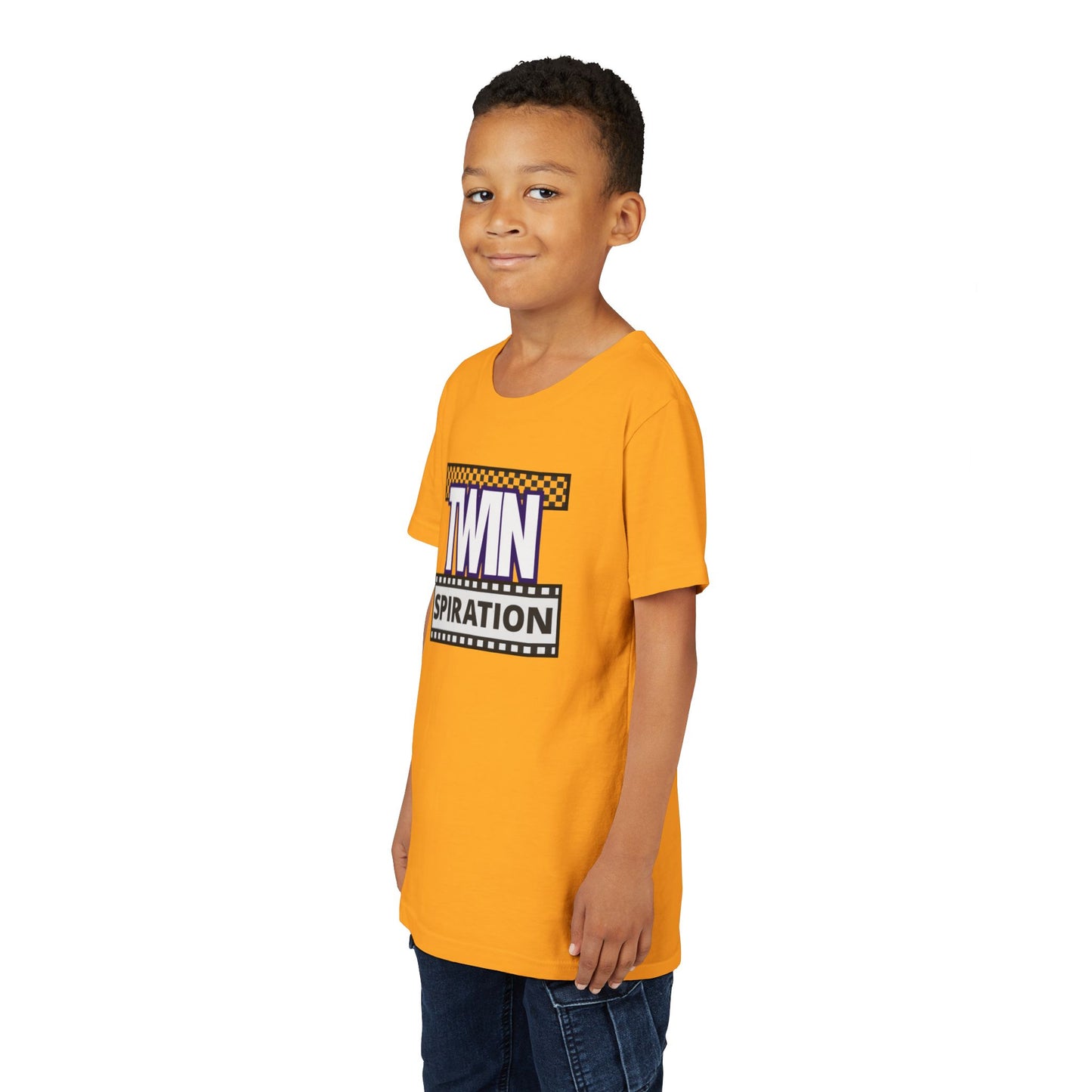 Teenage Twins T-Shirt — "TWINspiration" Graphic Tee for Twin Kids, Motivational Sibling Shirt