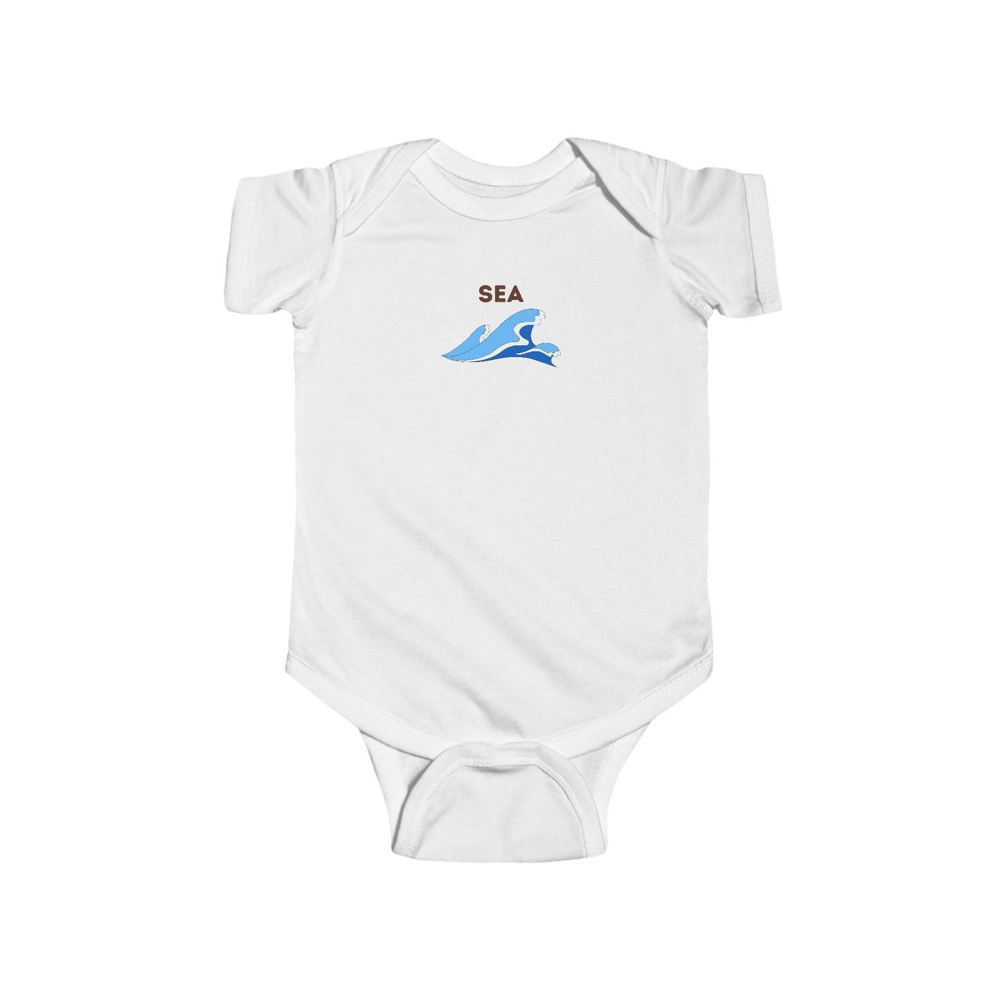 Sea Graphic Baby Bodysuit - Adorable Infant Apparel