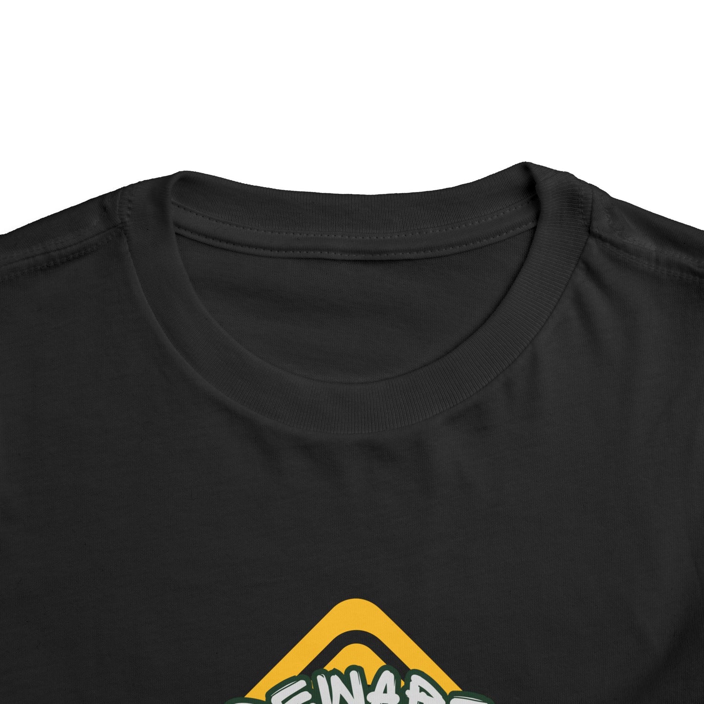 Toddler Tee — "Beware of Twinadoes" Yellow Warning Sign Kids Shirt