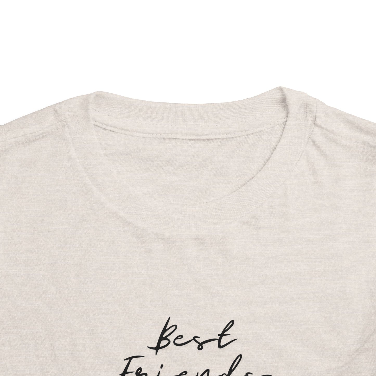 Toddler and Infant Tee — "Best Friends" Bunny Graphic Short Sleeve